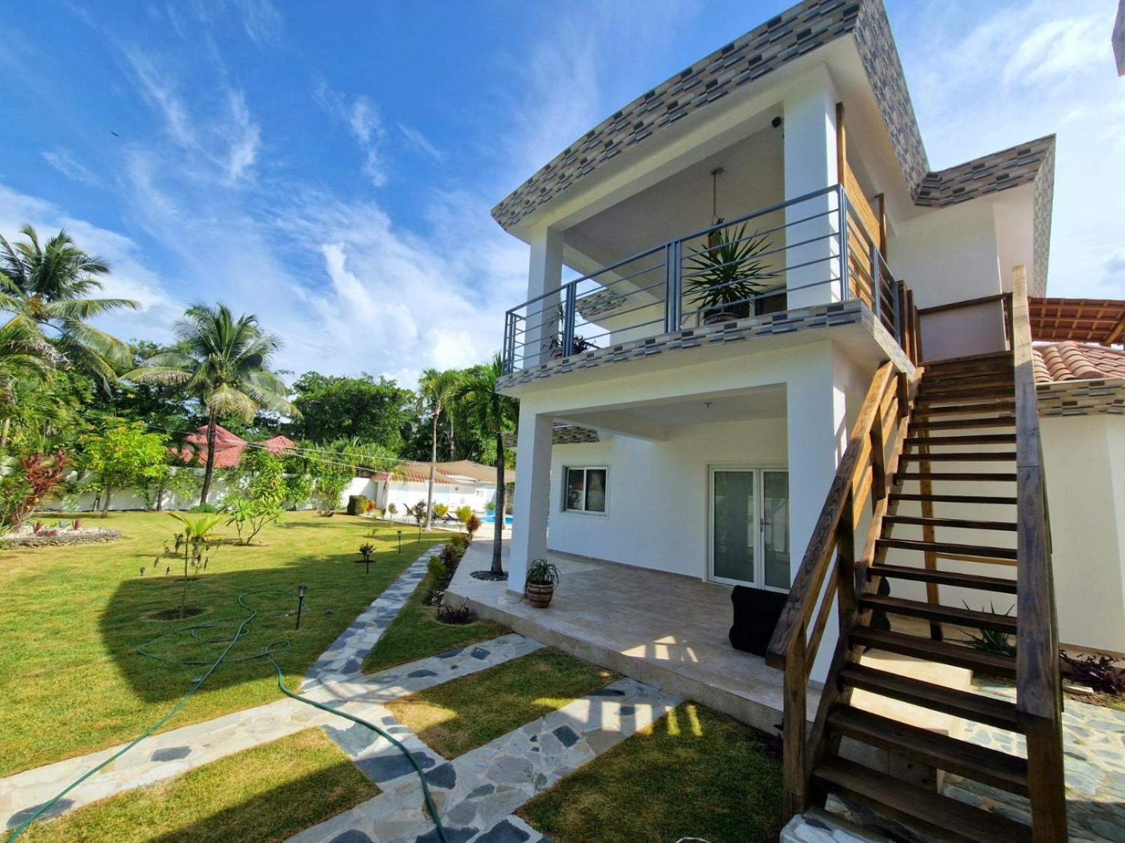 Ferienwohnung Casa Blanca - White House Cabarete Exterior foto